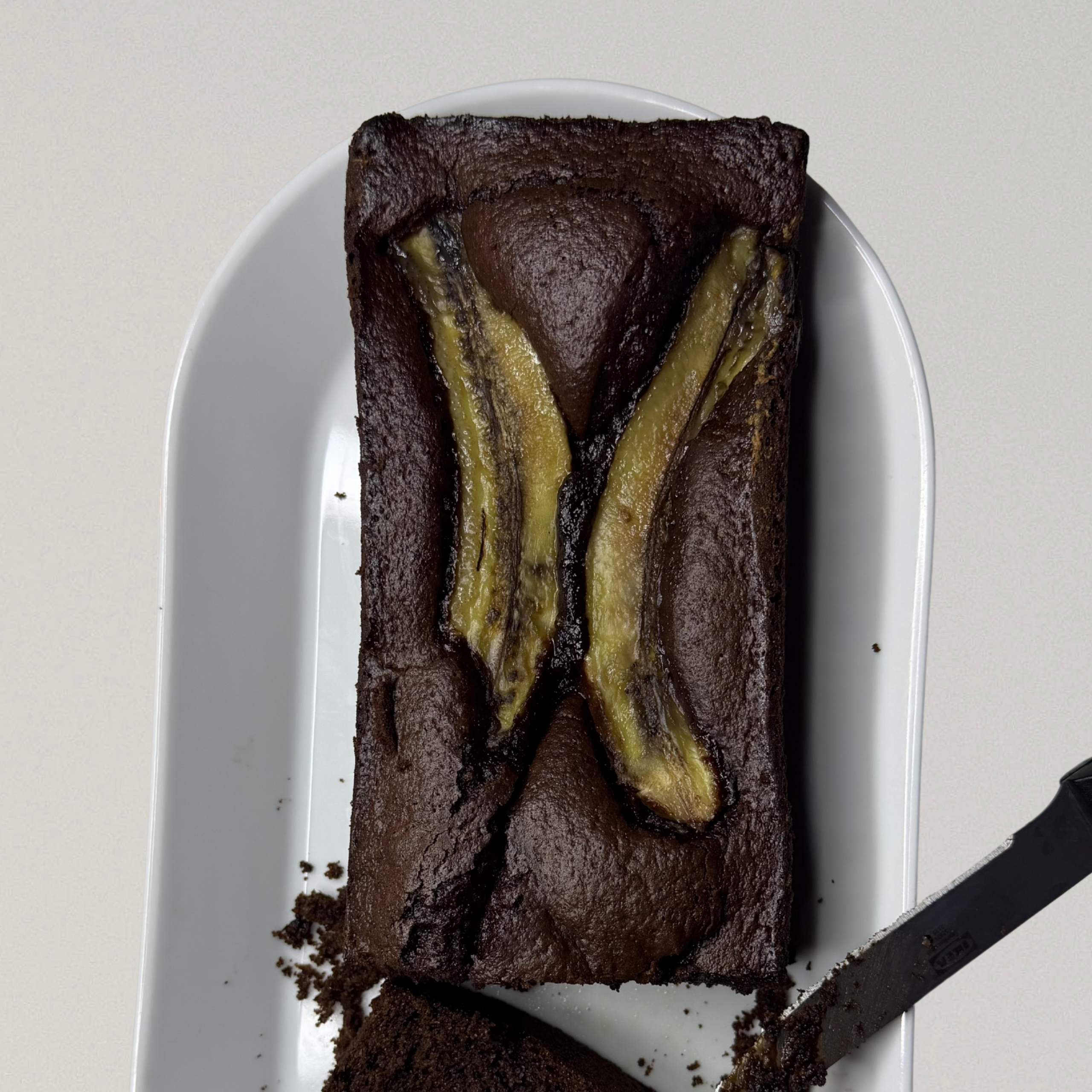 Banana bread express au chocolat