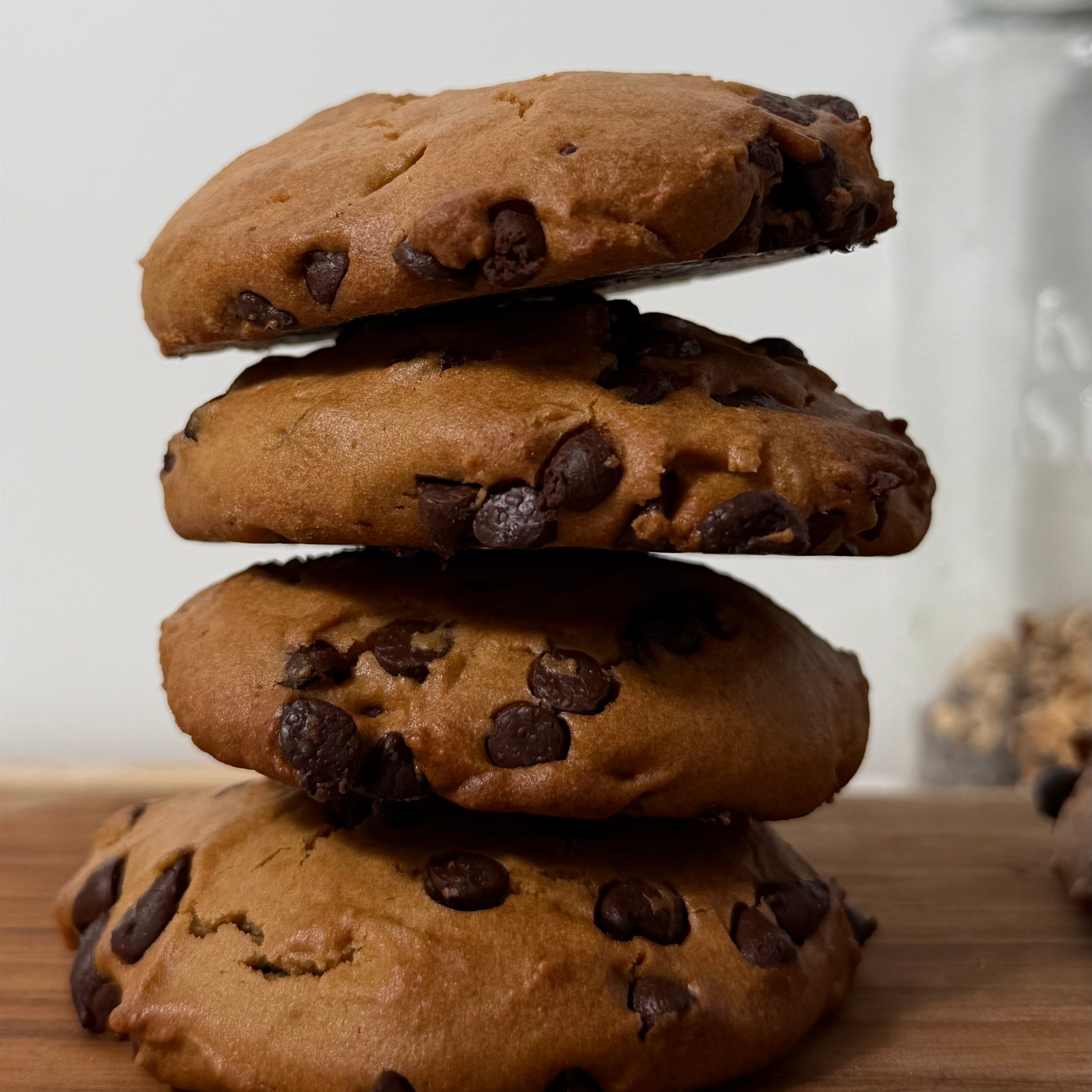 Cookies healthy sucre de coco et pépites de chocolat