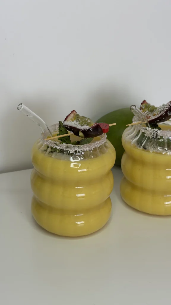 recette maison du jus josephine baker - jus à la mangue